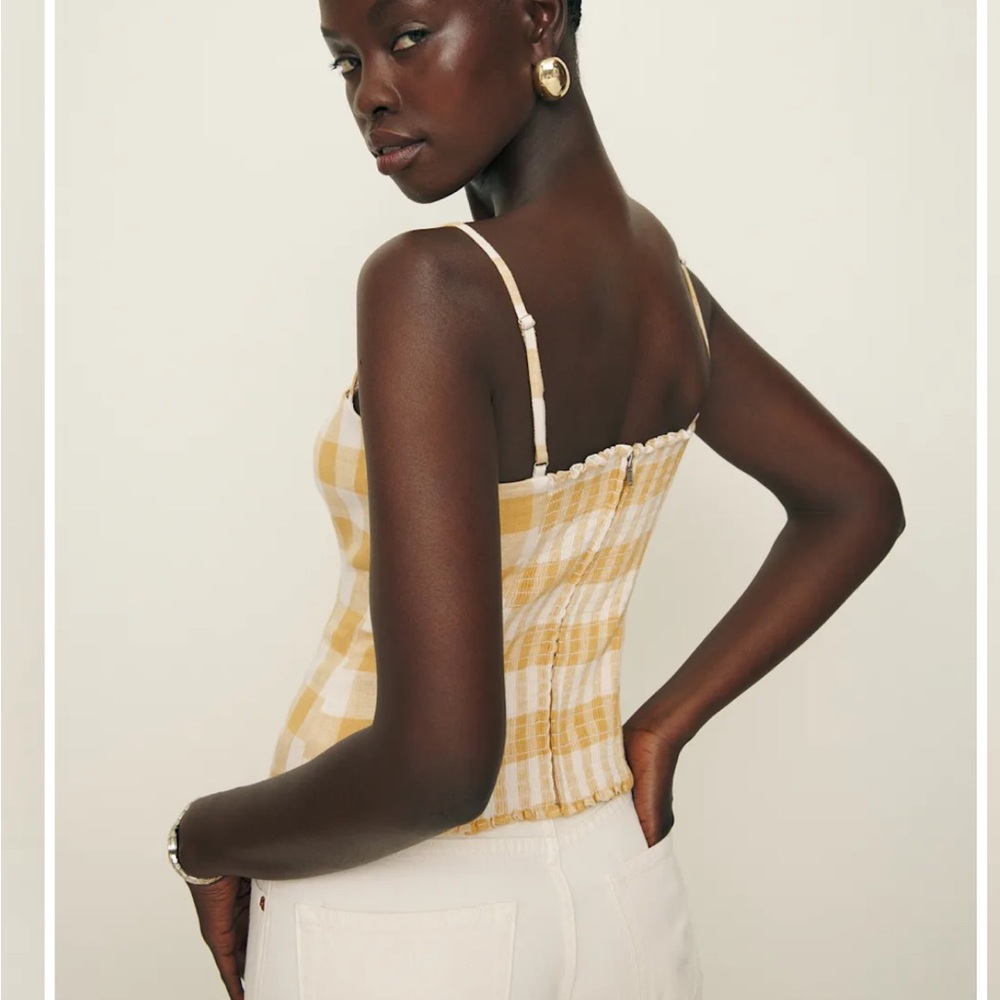 Reformation linen top NWT - Picture 2 of 5